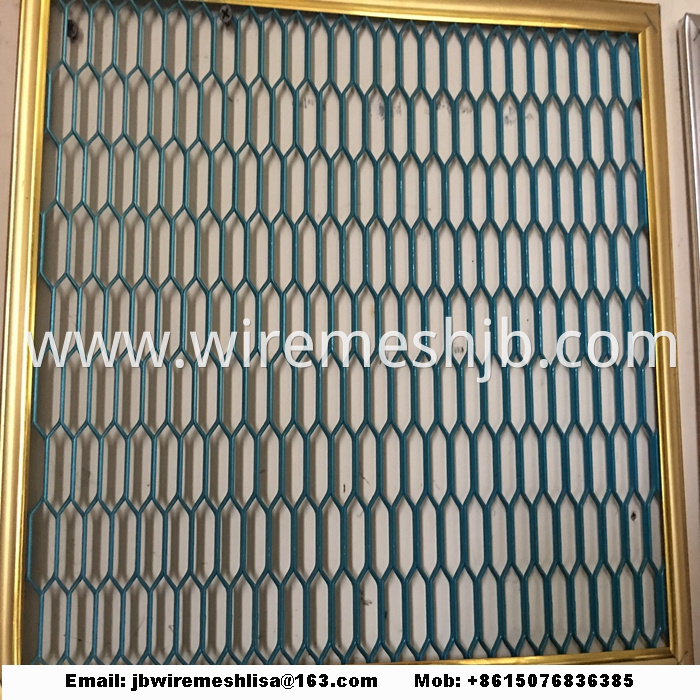 Galvanized Hexagonal Expanded Metal Mesh